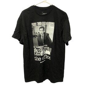 The Office T Shirt Size Large Black Ripple Junction TV Show Merch Casual Tee